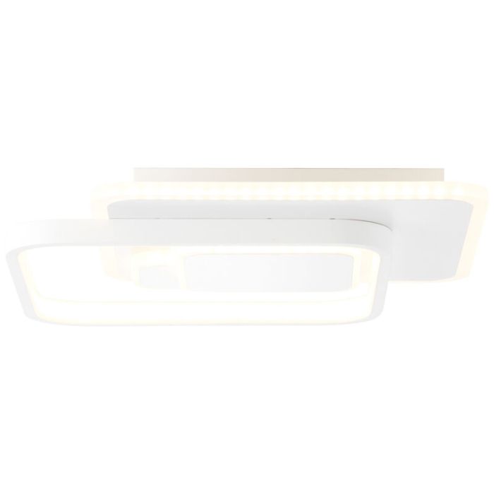 Lámpara de techo blanca moderna, Ramiz, 24W, 3000K LED