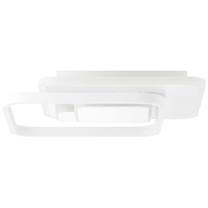 Lámpara de techo blanca moderna, Ramiz, 24W, 3000K LED
