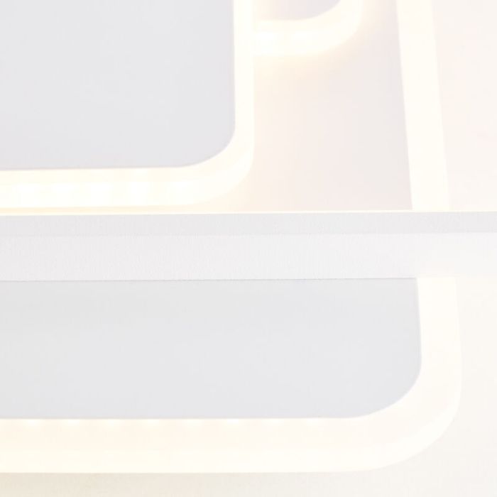 Lámpara de techo blanca moderna, Ramiz, 24W, 3000K LED