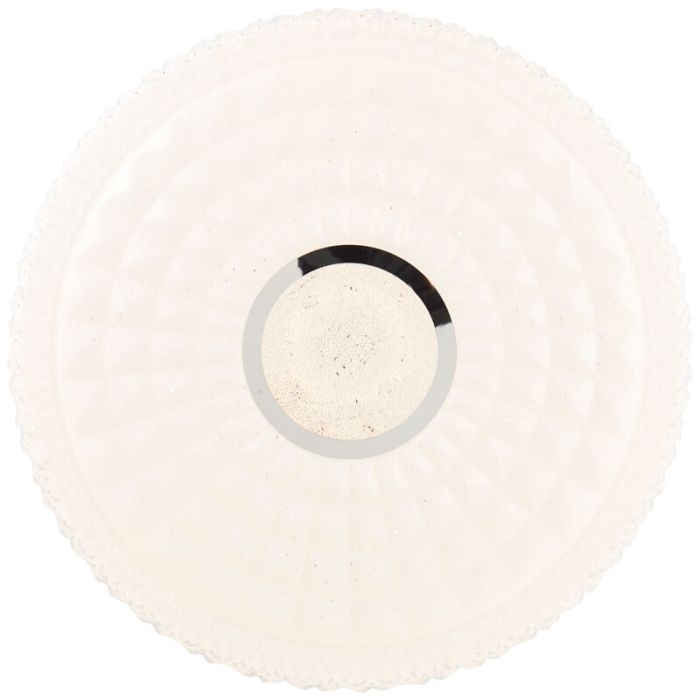 Plafón de techo cromado diseño, Jenine, 12W, 3000K LED