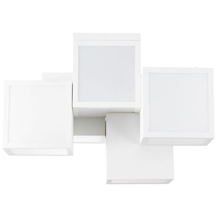 Lámpara de techo blanca moderna, Aysun, 40W, 3000K LED
