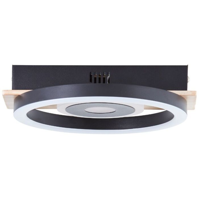 Plafón de techo marrón diseño, Konrad, 9W, 3000K LED