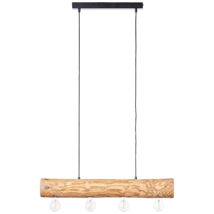 Lámpara colgante de madera marrón, Sibren