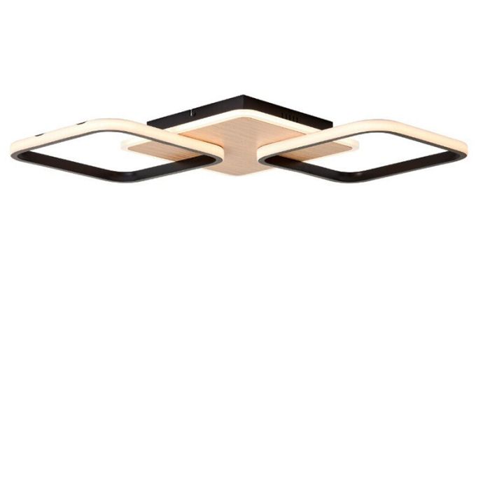 Plafón de techo marrón moderno, Rawan, 40W, 3000K LED