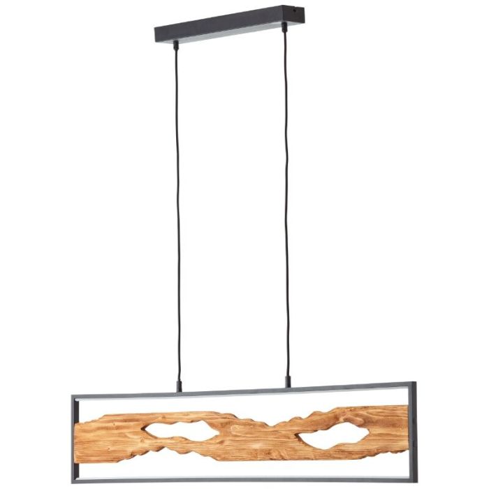 Lámpara colgante marrón rústica, Raynor, 20W, 3000K LED
