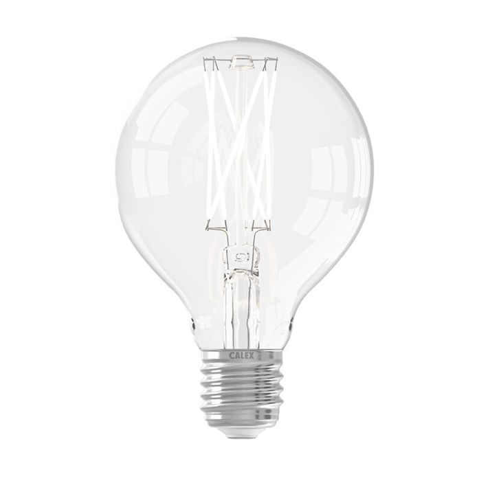 Calex LED planet Lámpara, G80, E27, 4W, 2200K (blanco extra atmosférico), regulable