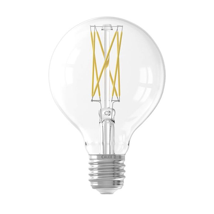 Calex LED planet Lámpara, G80, E27, 4W, 2200K (blanco extra atmosférico), regulable