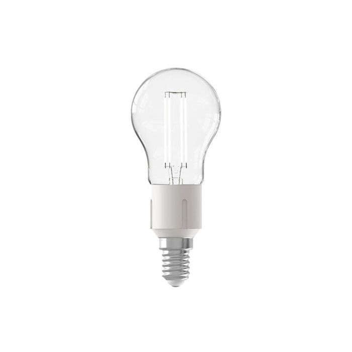 Calex LED Lámpara de bola Smart (WiFi), E14, 4,9W, 1800-3000K, Dim to Warm