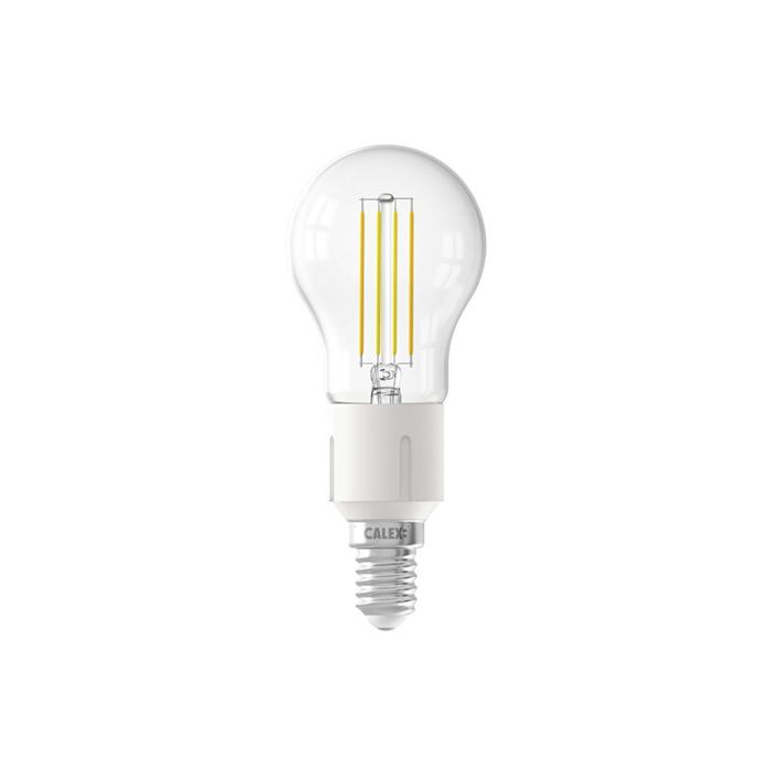 Calex LED Lámpara de bola Smart (WiFi), E14, 4,9W, 1800-3000K, Dim to Warm