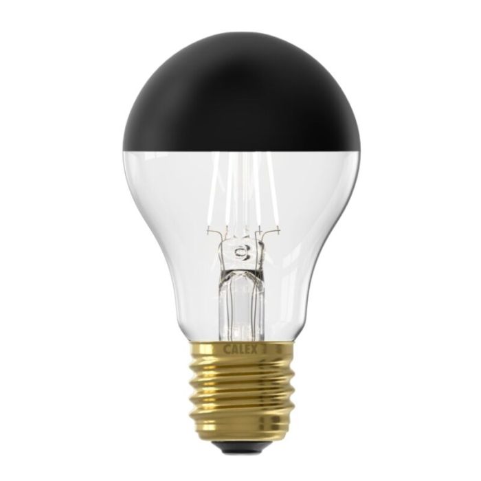 Calex bombilla LED espejo E27 regulable negro, 4W, 1800K