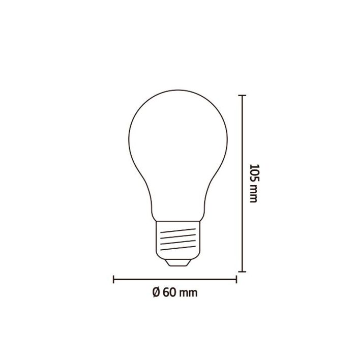 Calex bombilla inteligente LED E27, 4,9W, 1800-3000K