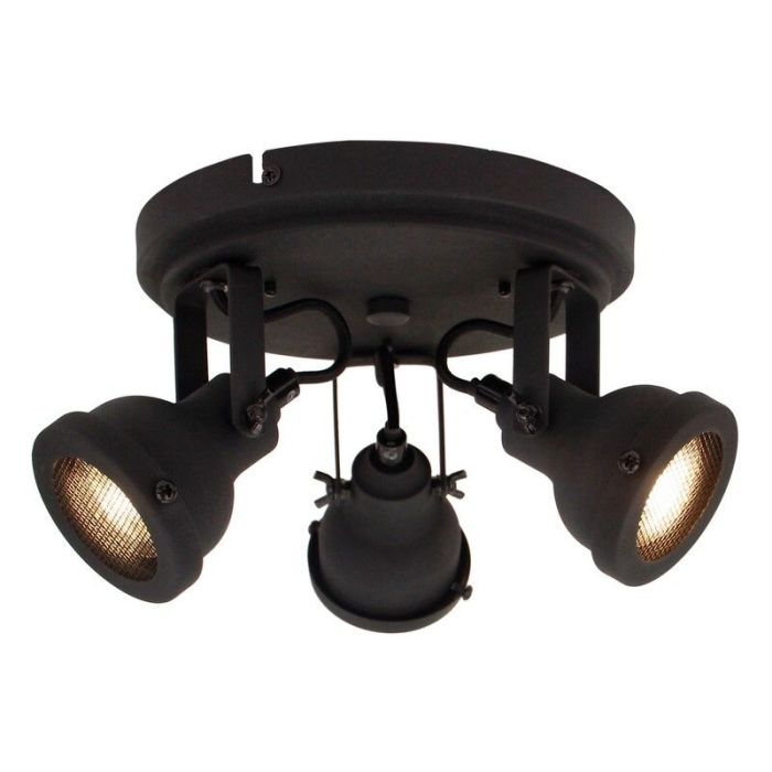 Foco de techo negro industrial, Chesney