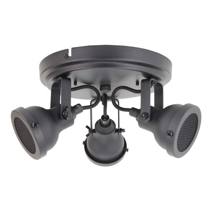 Foco de techo negro industrial, Chesney