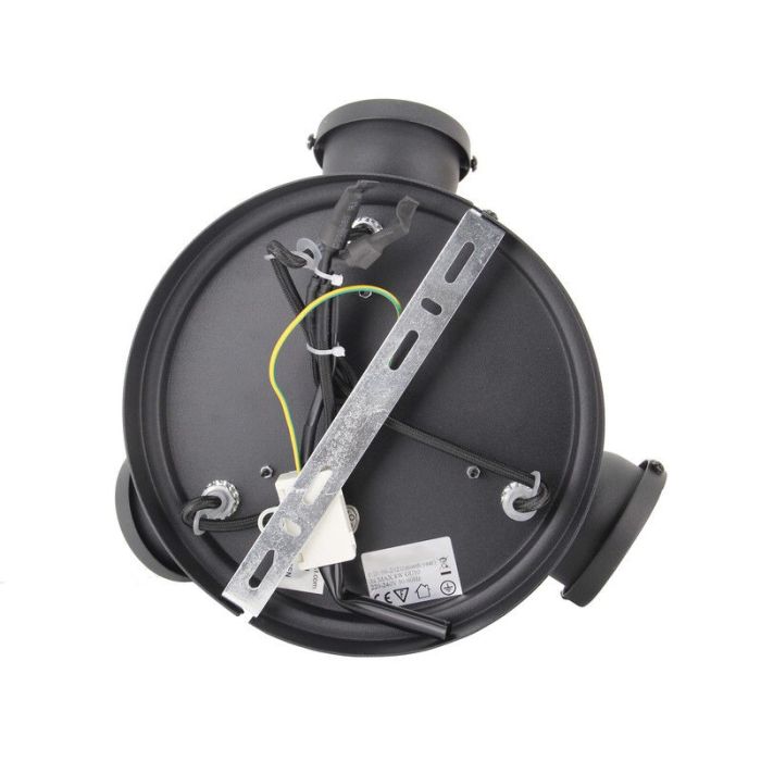 Foco de techo negro industrial, Chesney