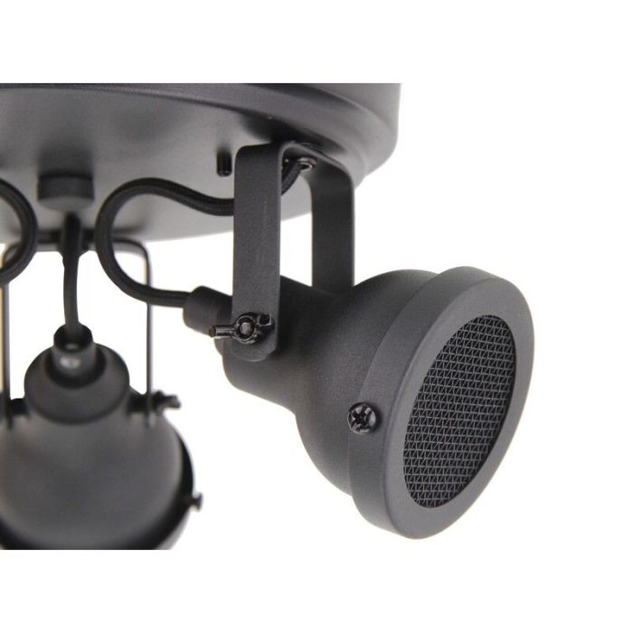 Foco de techo negro industrial, Chesney