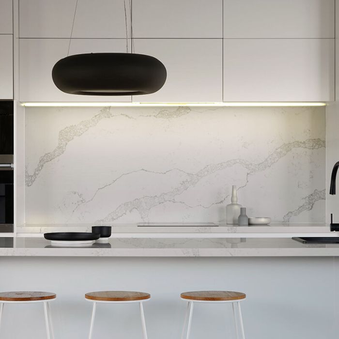 Iluminación bajo muebles cocina de plástico blanca, Danique, 5W, 4000K LED
