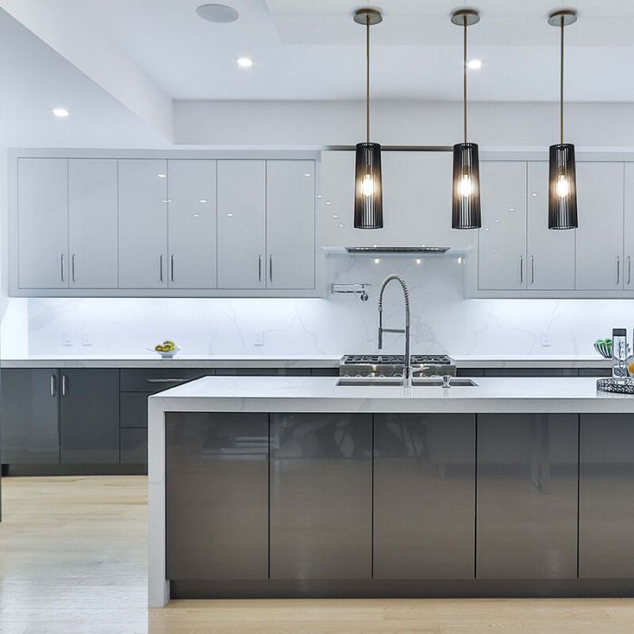 Iluminación bajo muebles cocina de plástico blanca, Danique, 5W, 6500K LED