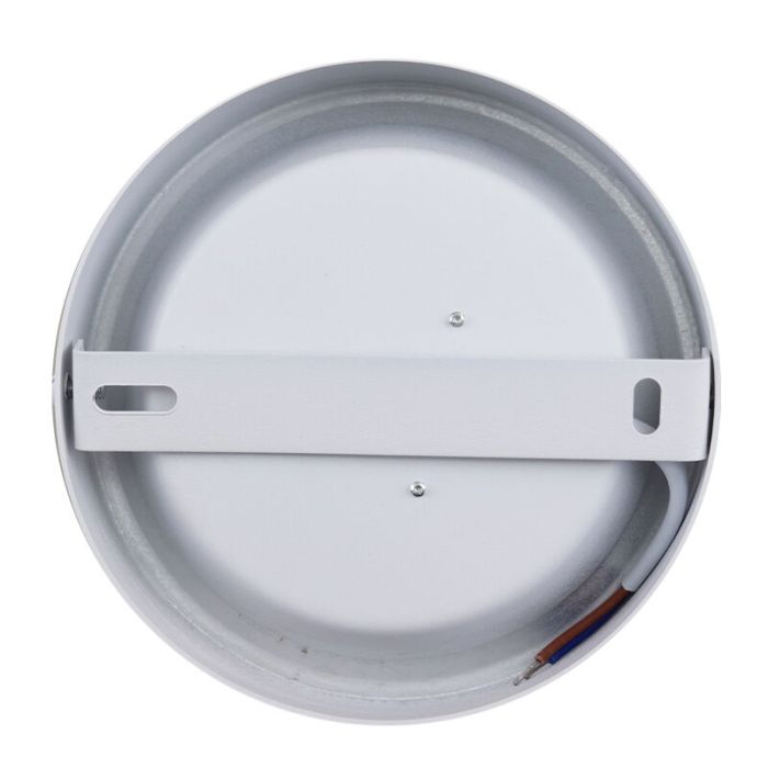 Lámpara de techo blanca de aluminio, Aletta, 15W, 3000K LED