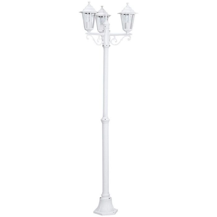 Lámpara exterior blanca de aluminio, Alieke, IP44