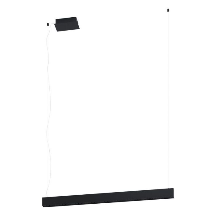 Lámpara colgante negra de acero, Varun, 31W, 3000K LED