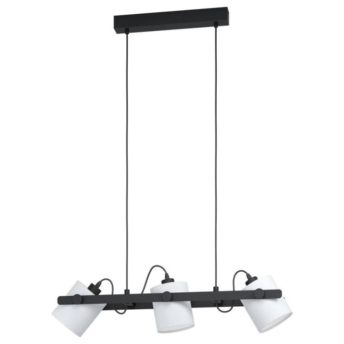 Lámpara colgante de madera negra, Kaspar