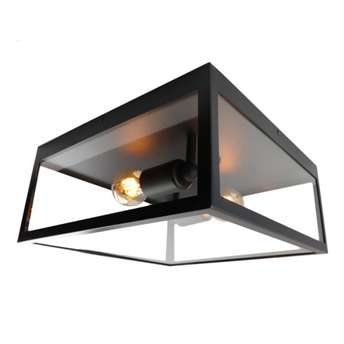Plafón de techo negro de acero, Yagmur