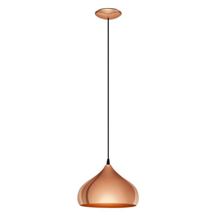 Lámpara colgante cobre de metal, Ancone