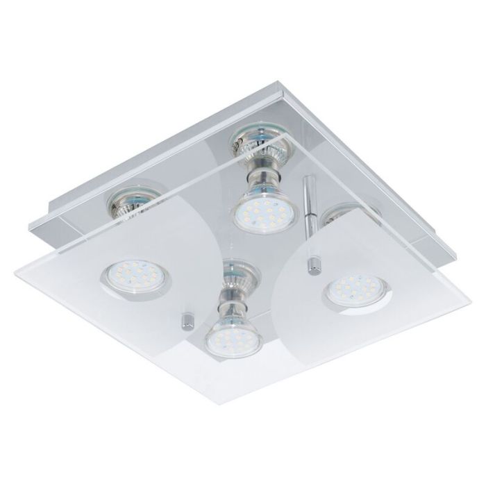 Plafón de techo cromado de acero inoxidable, Annelinde
