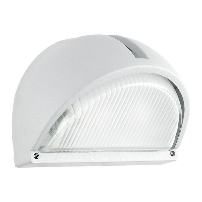 Lámpara exterior blanca de aluminio, Gemma, IP44