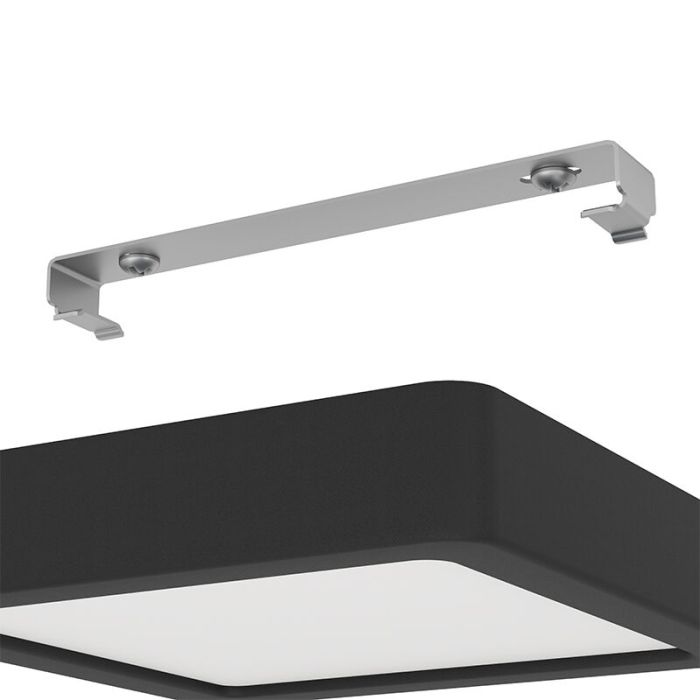 Plafón de techo blanco de plástico, Geraldo, 11W, 3000K LED