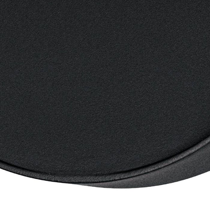 Lámpara exterior negra de aluminio, Lamar, 4,8W, ajustable entre luz blanco cálido y frío LED, IP65