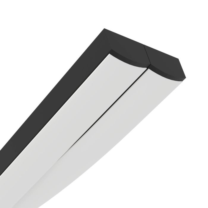 Lámpara colgante negra de acero, Tevin, 20W, 4000K LED