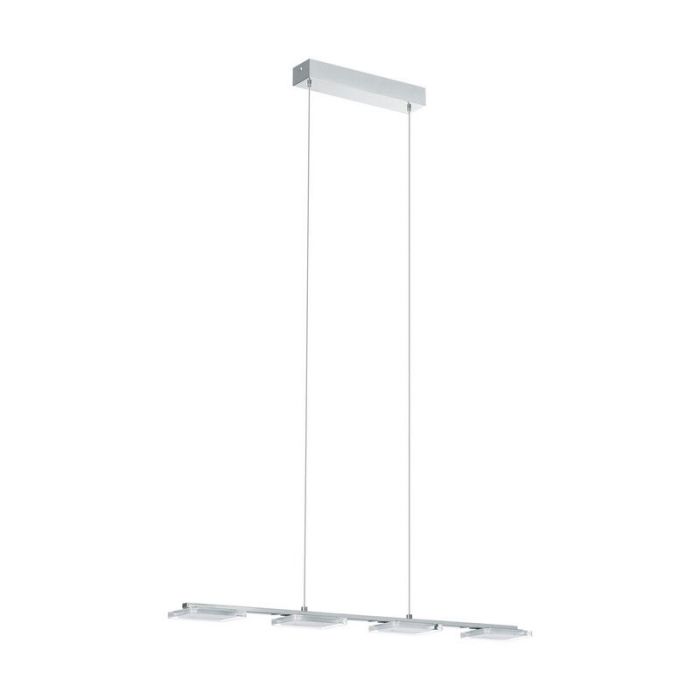 Lámpara colgante cromada de plástico, Pace, 5W, 3000K LED