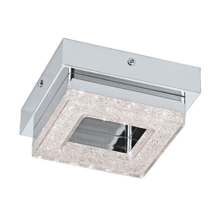 Aplique cromado de plástico, Arjo, 4W, 3000K LED