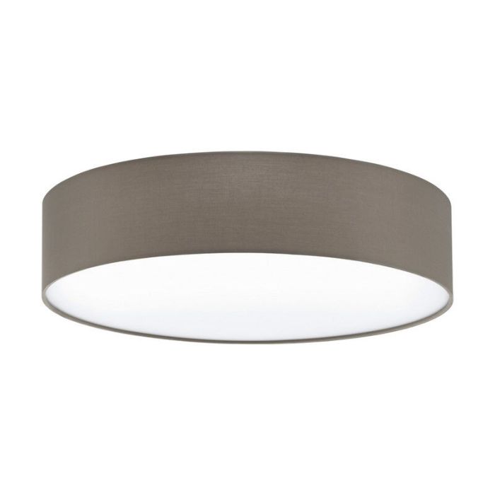 Lámpara de techo gris pardo de metal, Abano