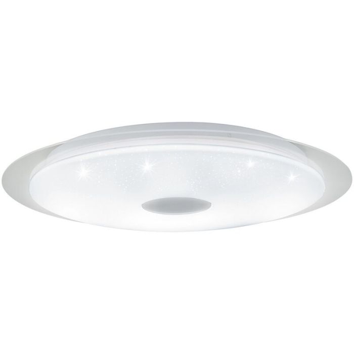 Plafón de techo transparente de plástico, Jouri, 36W, color de luz ajustable LED