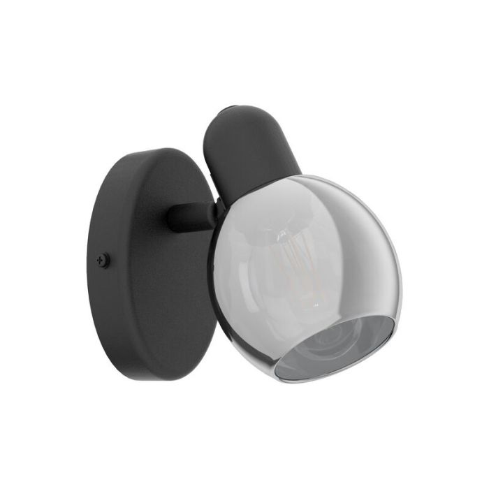 Foco de techo negro de acero, Ritchy