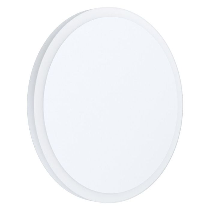 Plafón de techo blanco de acero, Evalien, 8W, 3000K LED