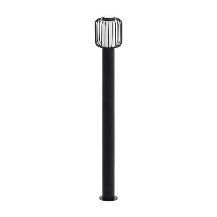 Lámpara exterior negra de acero, Latife, IP44