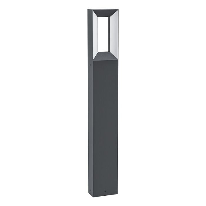 Lámpara exterior negra de aluminio, Larisa, 5W, 3000K LED, IP44