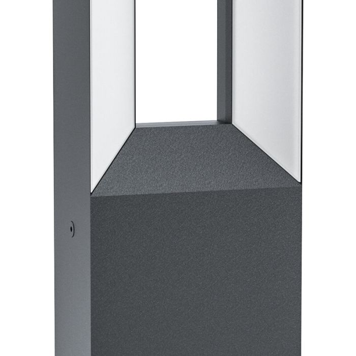 Lámpara exterior negra de aluminio, Larisa, 5W, 3000K LED, IP44