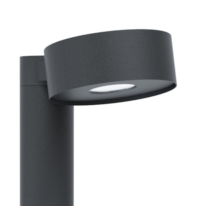 Lámpara exterior negra de acero, Liliana, 6W, 3000K LED, IP44