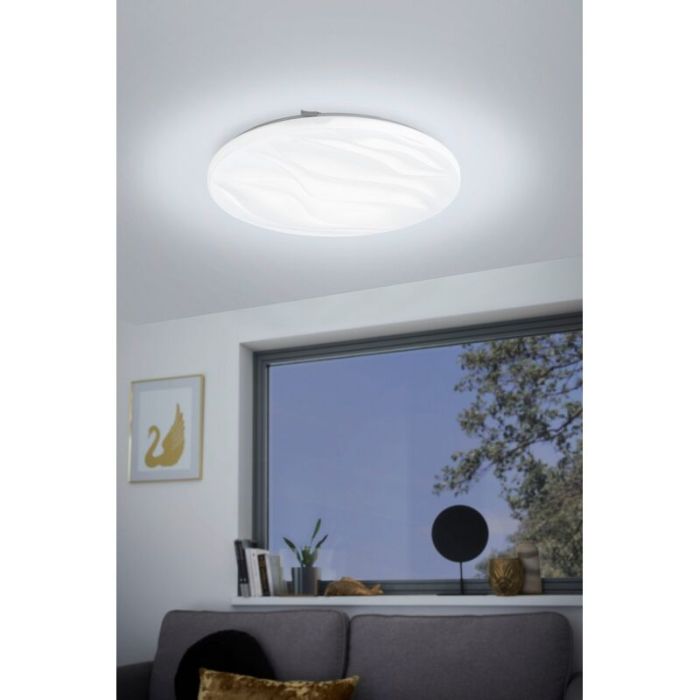 Plafón de techo blanco de acero, Aniel, 22W, 3000K LED