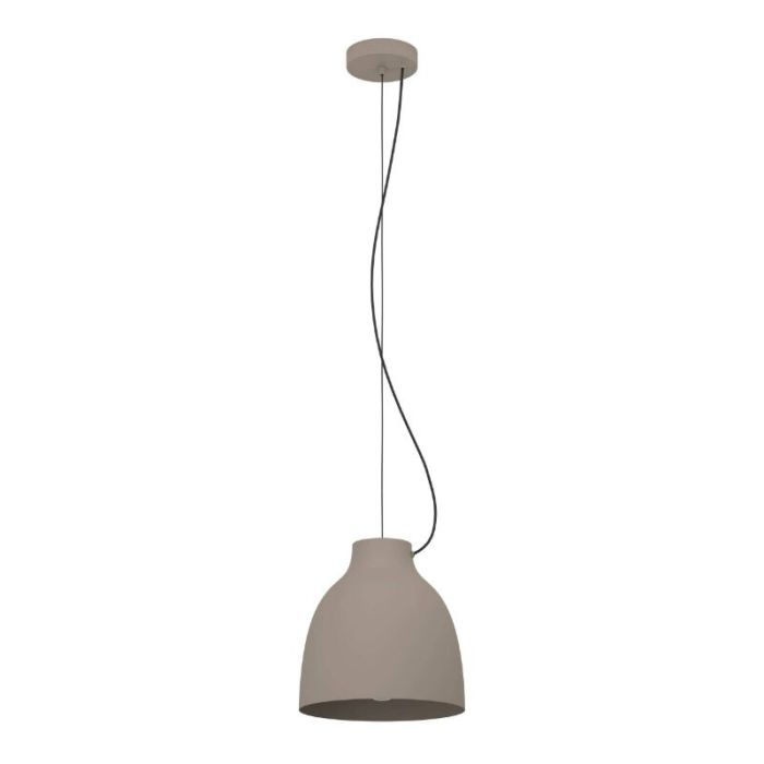 Lámpara colgante gris pardo de aluminio, Thijs
