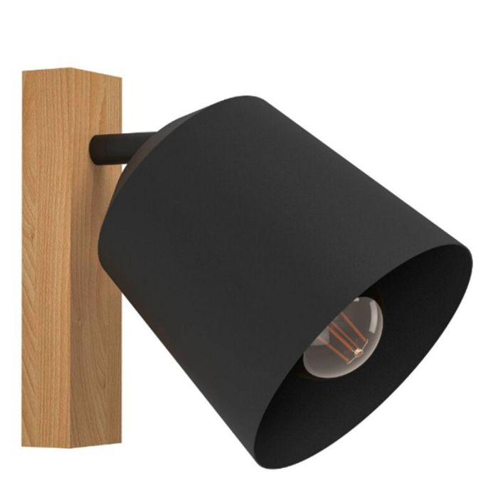 Foco de techo de madera marrón, Teddy