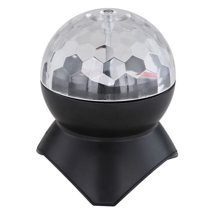Lámpara discoteca de plástico multicolor, Laurin, 3W, RGB LED, con interruptor