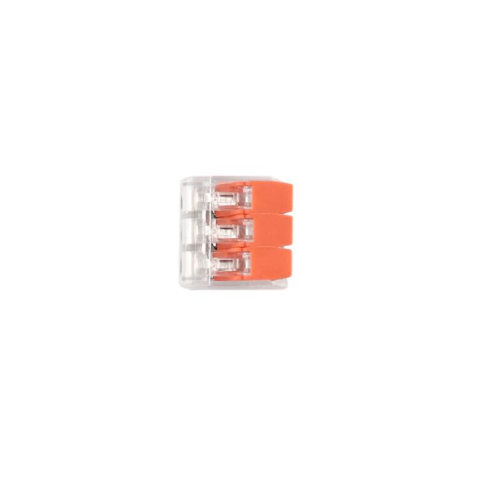 Abrazadera de soldadura de 3 orificios de 4 mm, resellable, empaquetada por 10