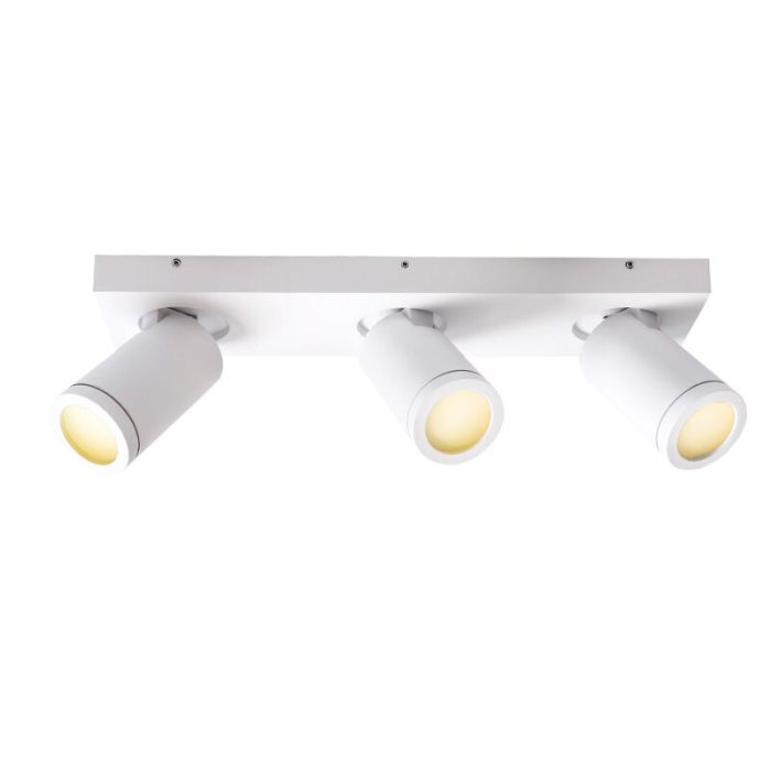 Foco de techo blanco moderno, Kenan, IP44