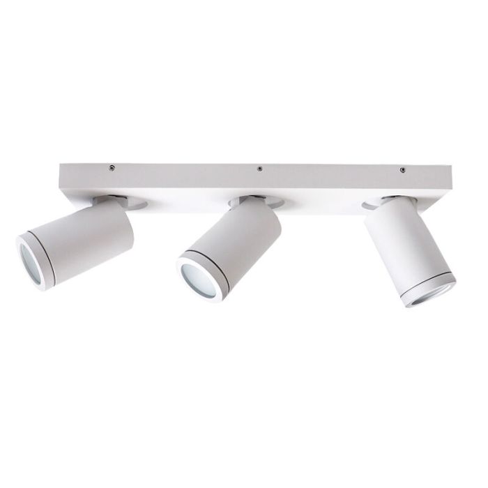 Foco de techo blanco moderno, Kenan, IP44
