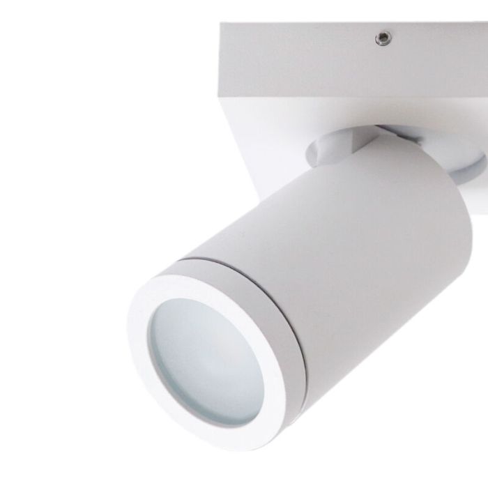 Foco de techo blanco moderno, Kenan, IP44